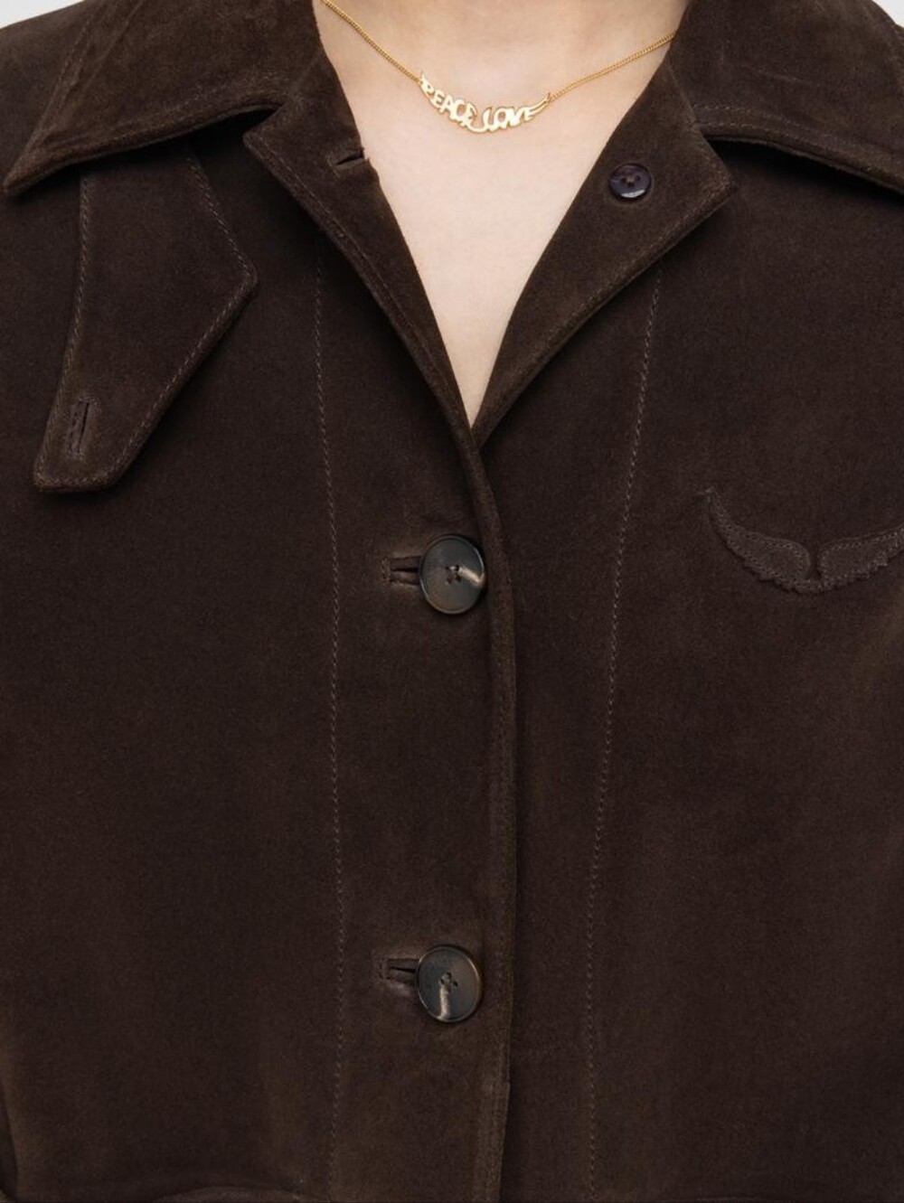 Zadig & Voltaire Lessa Suede Jacket - Picture 4 of 14